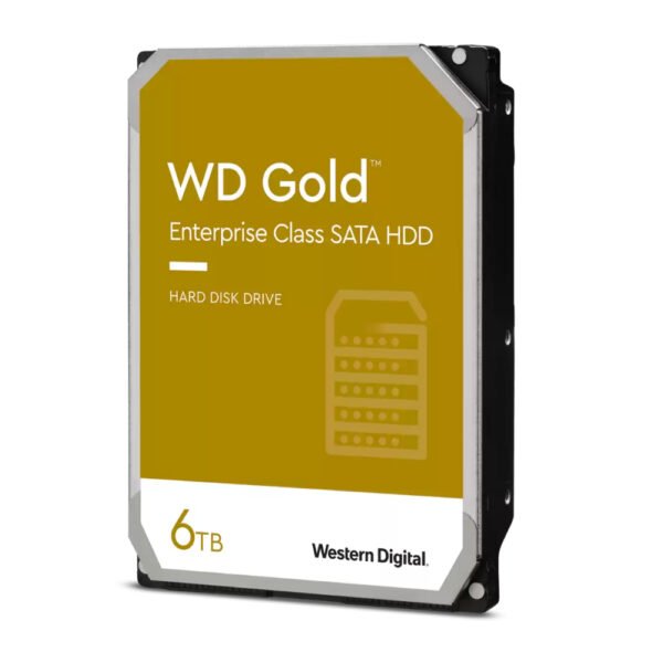 HDD WD 6TB 3,5" SATA Gold WD6003FRYZ