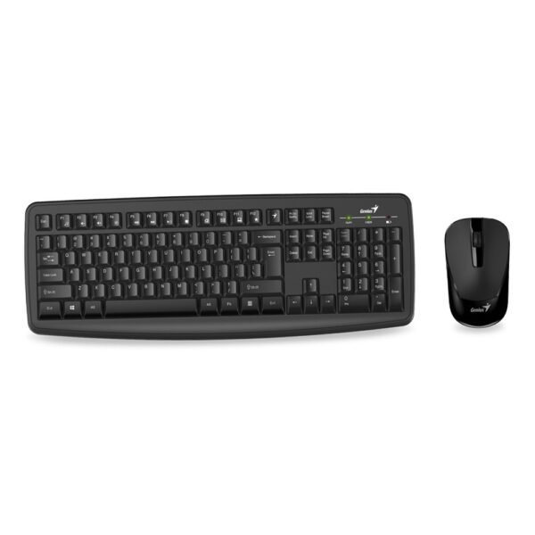 Set Genius Smart KM-8100, Crna, USB, US, tastatura i miš