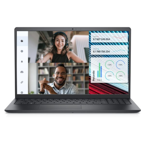 Laptop Dell Vostro 3520 15.6 FHD 120Hz/i7-1255U/8GB/NVMe 512GB/Iris Xe/Backlit/FPR