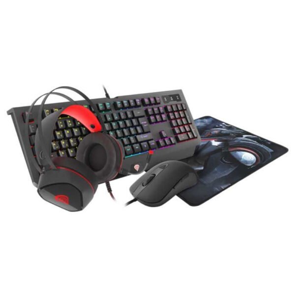 Set Tastatura + miš + slušalice + podloga Genesis Cobalt 330 RGB
