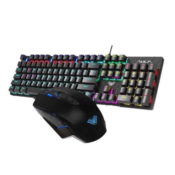Set Tastatura + miš AULA T640 USB RGB US