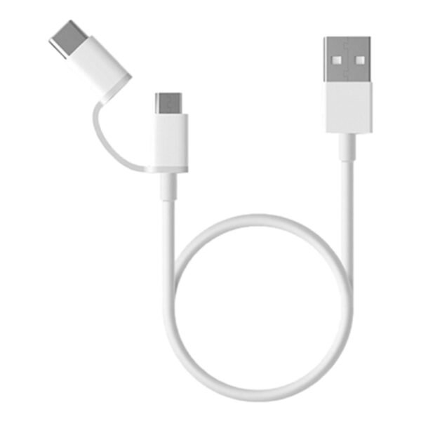 Kabl za punjenje Xiaomi Mi 2-in-1 USB, Micro USB to Type C (100cm)