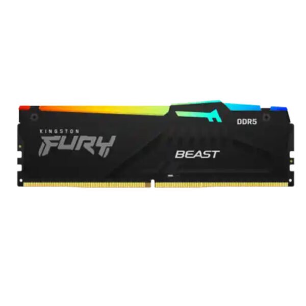 Memorija DDR5 8GB 5200MHz Kingston Fury Beast RGB KF552C40BBA-8