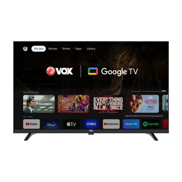 SMART LED TV 32" VOX 32GOH300B 1366x768/HD Ready/DVB-T2/S2/C/Google tv