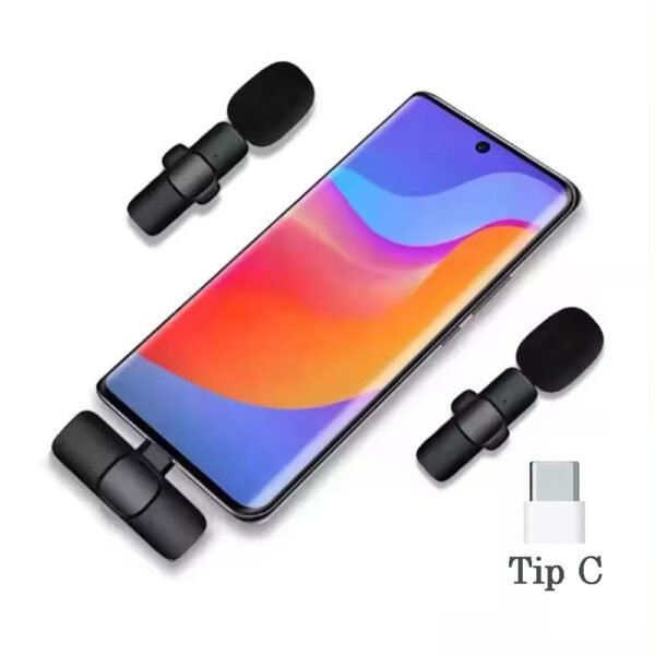 Set od dva bežična mikrofona tip C sa prijemnikom
