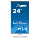 Monitor 24" Iiyama XUB2492HSU-W5 1920x1080/Full HD IPS/75Hz/4ms/HDMI/VGA/DP/USB/Zvučnici/beli - Slika 2