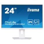 Monitor 24" Iiyama XUB2492HSU-W5 1920x1080/Full HD IPS/75Hz/4ms/HDMI/VGA/DP/USB/Zvučnici/beli
