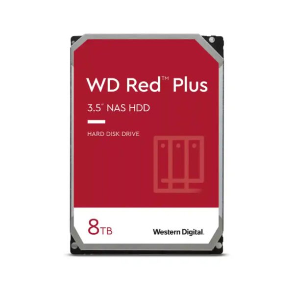 Hard disk 8TB Western Digital 256MB WD80EFPX Red Plus