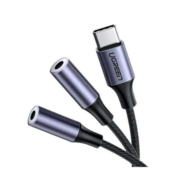 UGREEN USB-C M. na 2 x Audio 3.5mm F. 25cm
