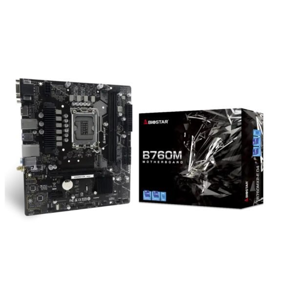 Matična ploča 1700 Biostar B760MX2-E HDMI/DVI/VGA/M.2/ DDR5