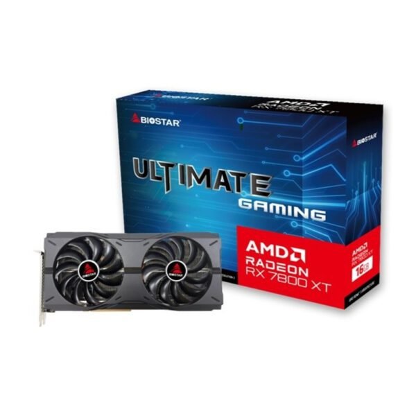 Graficka karta Biostar RX-7800XT 16GB GDDR6 256 bit 3xDP/HDMI