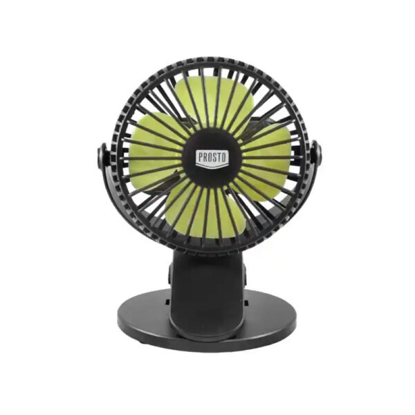 Punjivi mini ventilator sa štipaljkom Prosto MF9040LI/BK