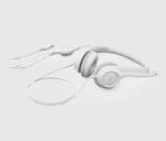 Slušalice LOGITECH H390, bele, USB