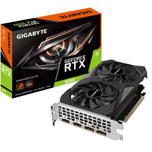 Grafička karta Gigabyte GeForce RTX 3050 WINDFORCE 6GB 128bit DVI/HDMI/DP