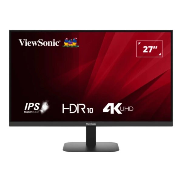 Monitor 27 Viewsonic VA2708-4K-HD 3840x2160/4K UHD/IPS/4ms/60Hz/2x HDMI/DP/HDR10