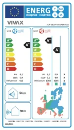 VIVAX COOL, klima ur.multi, ACP-28COFM82AERI R32, spoljna