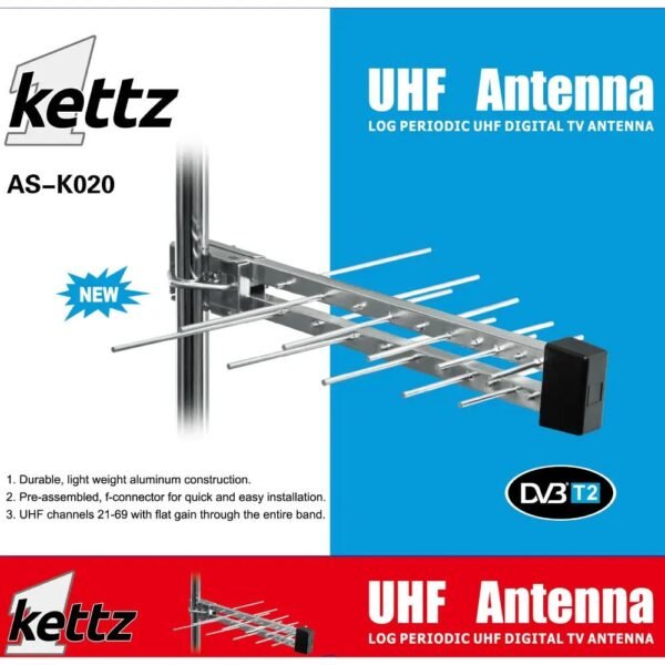Kettz Spoljna Antena TV/FM/T2  AS-K020