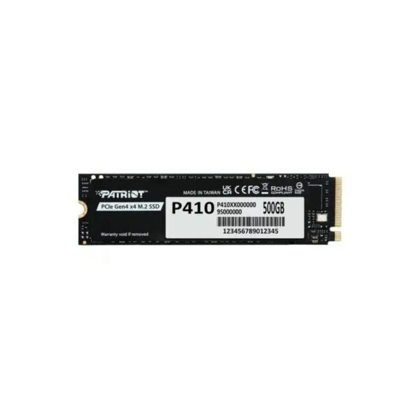 SSD M.2 NVMe 500GB Patriot P410 5000MBS/2300MBS P410P500GM28H