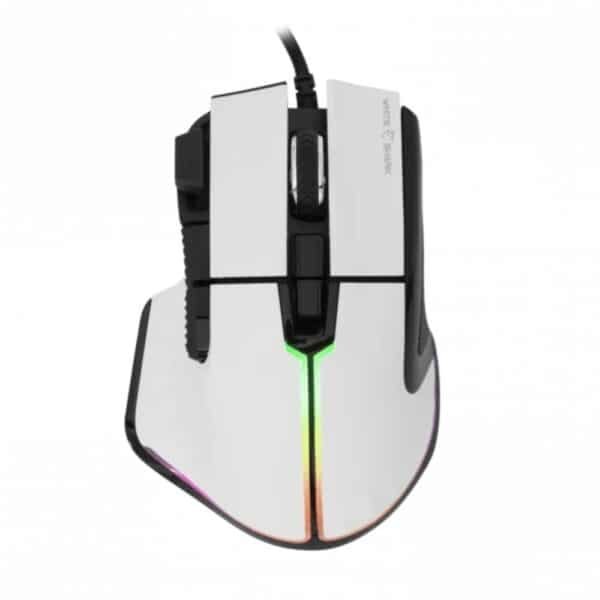 Miš White Shark MARROK 12000DPI/9D/1000Hz Polling/RGB/White