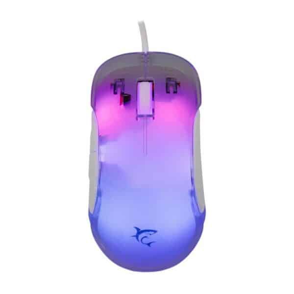 Miš White Shark MORDRED 12800DPI/7D/RGB/1000Hz Pooling/White