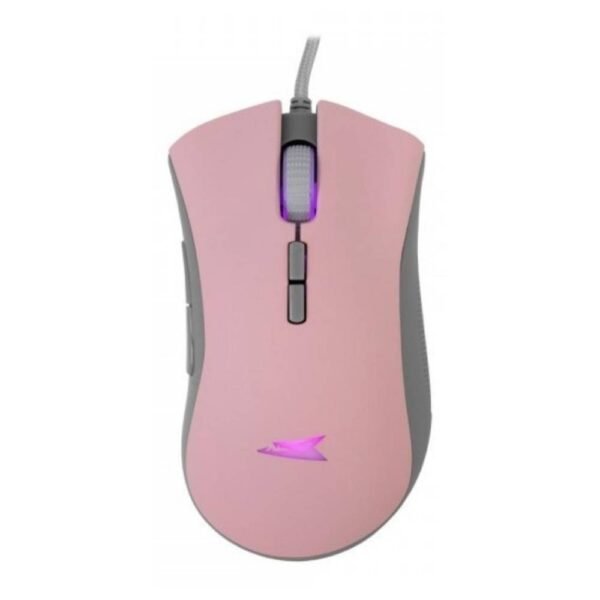 Miš Baracuda LOBSTER 6400DPI/7D/Optički/RGB/Pink