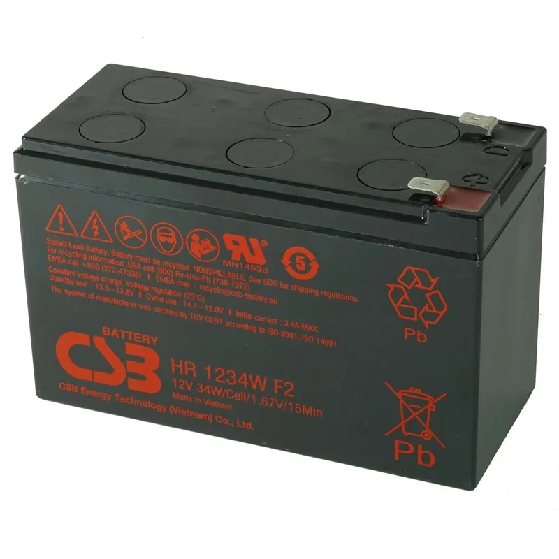 CSB UPS Baterija, 12V- 9 Ah HR1234W