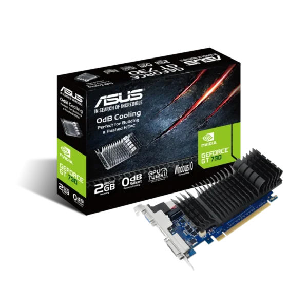 Asus GeForce GT 730 2 GB GDDR5 grafička kartica GT730-SL-2GD5-BRK