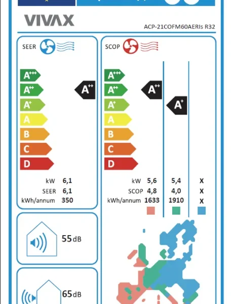 VIVAX COOL, klima ur.multi, ACP-21COFM60AERIs R32, vanjska