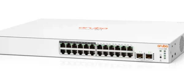 HPE Aruba Instant On 1830 24G 2SFP 12p PoE 195W Switch