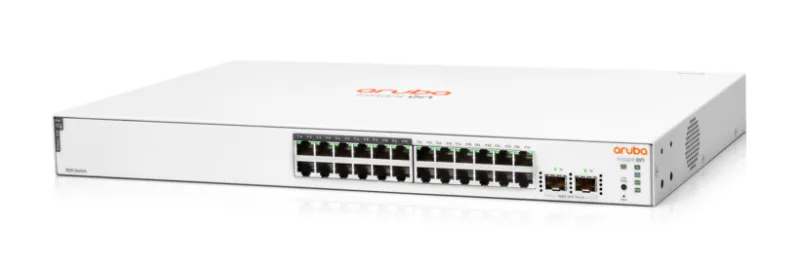 HPE Aruba Instant On 1830 24G 2SFP 12p PoE 195W Switch