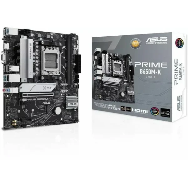 Asus PRIME B650M-K matična ploča | AM5, DDR5, mATX