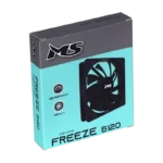 Ventilator za kućište MS FREEZE B120 crni fan