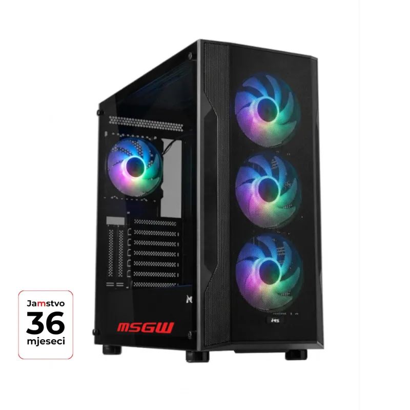 MSG Gamer R7 a107 R7-5700X, 2x8GB, 1TB, RTX5060Ti, 750W