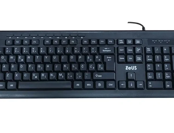 Zeus Z210 USB tastatura, SRB raspored, crna