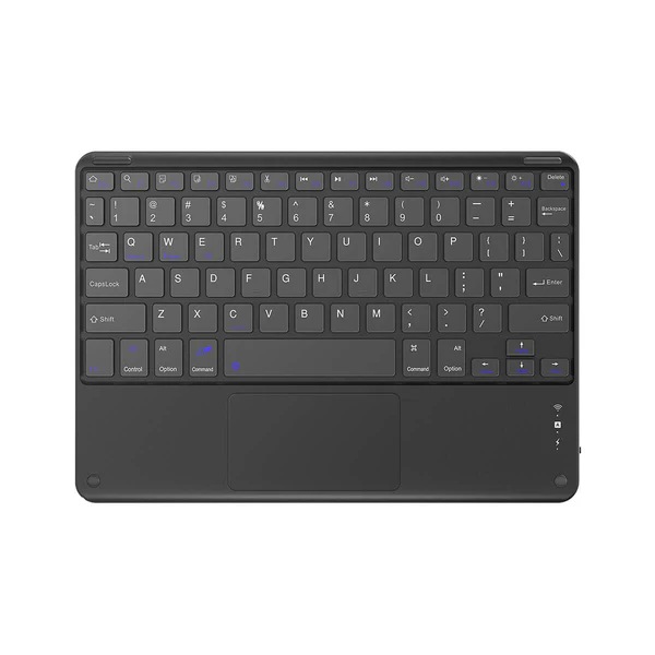 108292 Blackview K1 Bluetooth tastatura sa touchpadom, crna - Slika 1