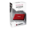 Kingston XS1000 1 TB eksterni SSD USB-C – SXS1000R/1000G, crveni - Slika 3