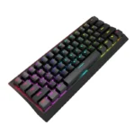 Tastatura Marvo Hecate 61R KG962 mehanička, crveni svičevi, pozadinsko osvetljenje crna - Slika 4