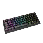 Tastatura Marvo Hecate 61R KG962 mehanička, crveni svičevi, pozadinsko osvetljenje crna - Slika 3