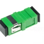 SC-APC / SC-APC singlemode simplex fiber adapter, APC (angle-polished connectors)