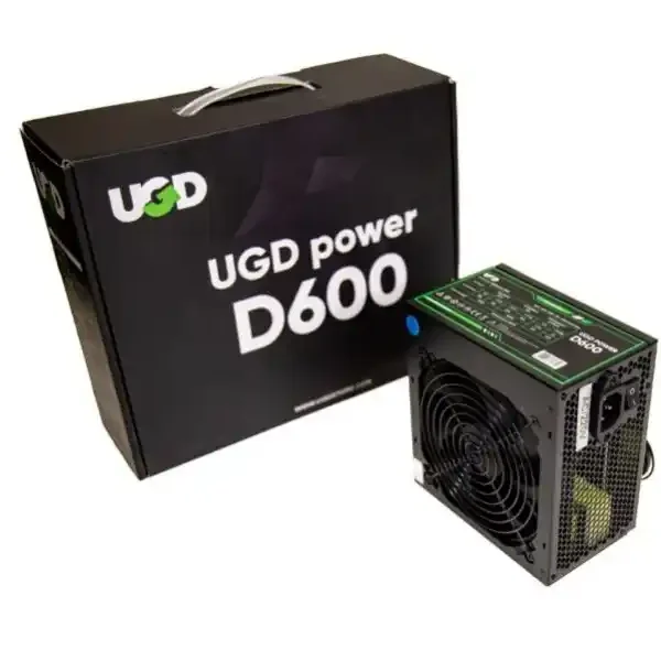 UGD D600 600 W ATX napajanje sa fiksnim kablovima