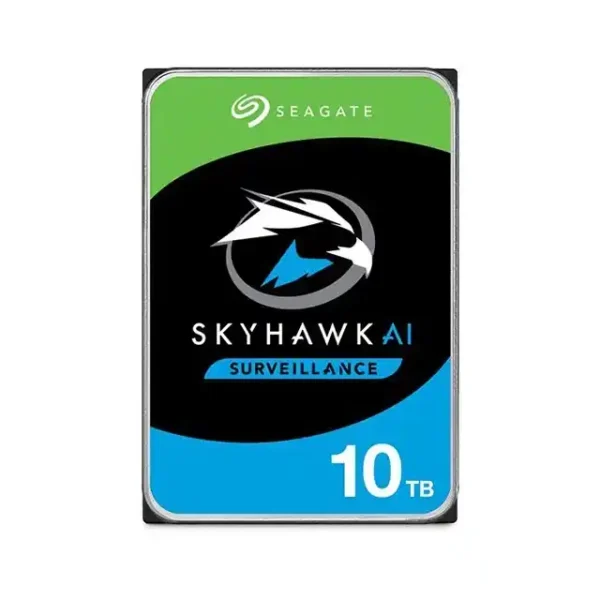 Seagate SkyHawk AI ST10000VE001 hard disk | 10 TB, SATA, 3.5″