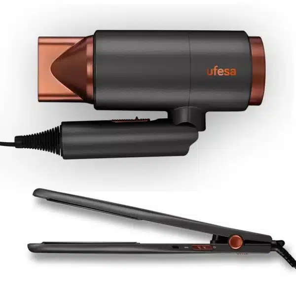 Set za kosu Ufesa: fen + presa