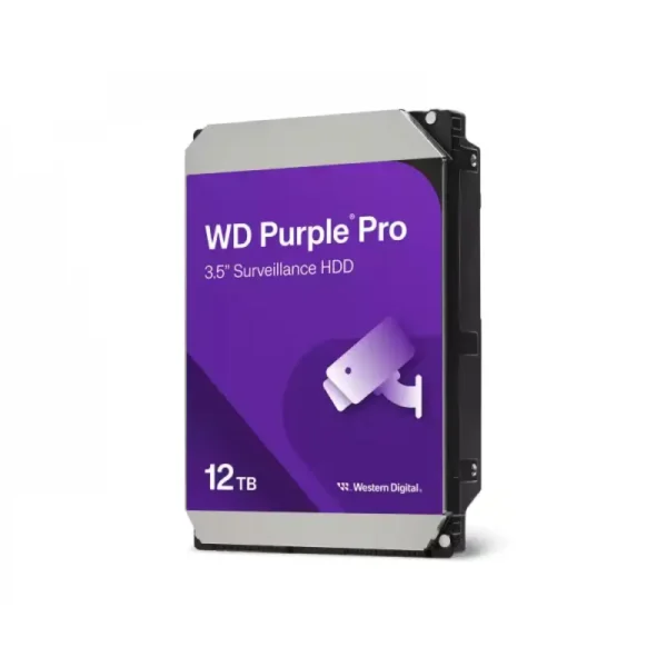 Western Digital Purple Pro WD122PURP 12 TB HDD | 3,5 inča, SATA III