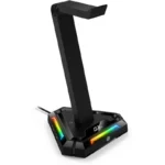 Genius GX-UH100 stalak za slušalice, USB 2.0, crni - Slika 2