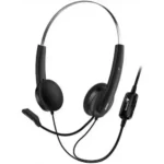 Genius HS-220U crne USB-C slušalice sa mikrofonom