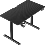 Defender Volt gaming sto 110 × 60 cm, električno podesiv, crni
