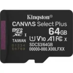 Kingston Canvas Select Plus Gen3 microSDXC kartica, 64 GB, SDCS3/64GBSP