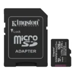 Kingston SDCS3 microSDXC memorijska kartica, 128 GB, sa SD adapterom