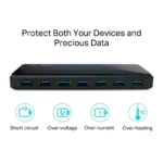 TP-Link UH720 USB 3.0 hub | 7 portova + 2 porta za punjenje - Slika 4