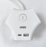 MAX MPS-03UG-3M produžni kabl | 3 utičnica, 3 m - Slika 3